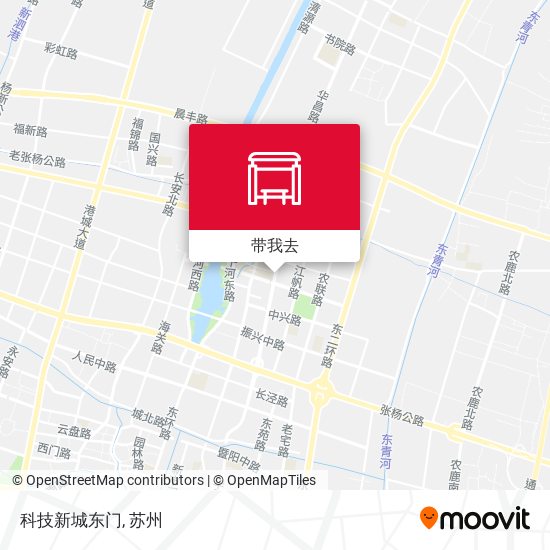 科技新城东门地图
