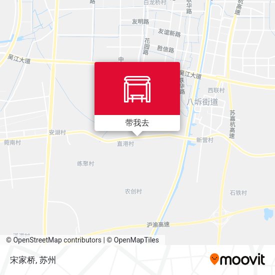 宋家桥地图