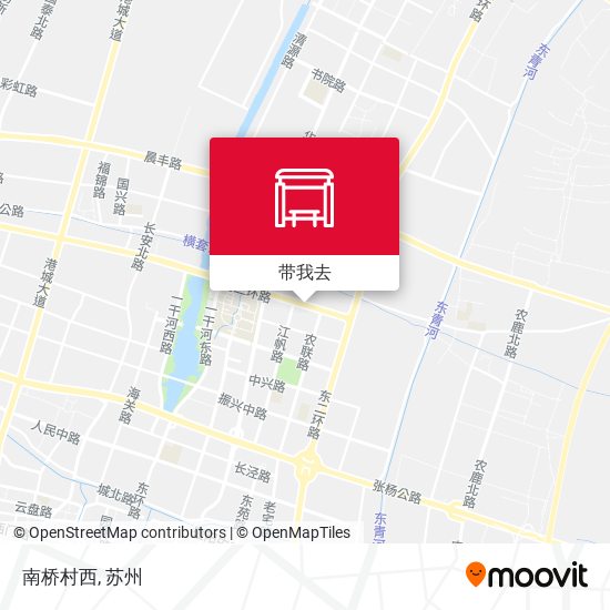 南桥村西地图
