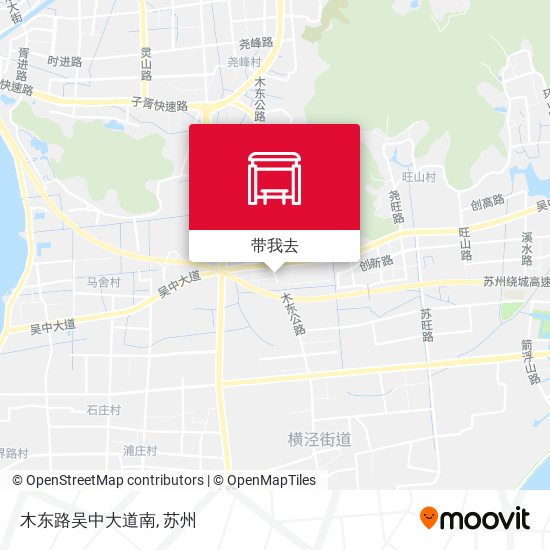 木东路吴中大道南地图
