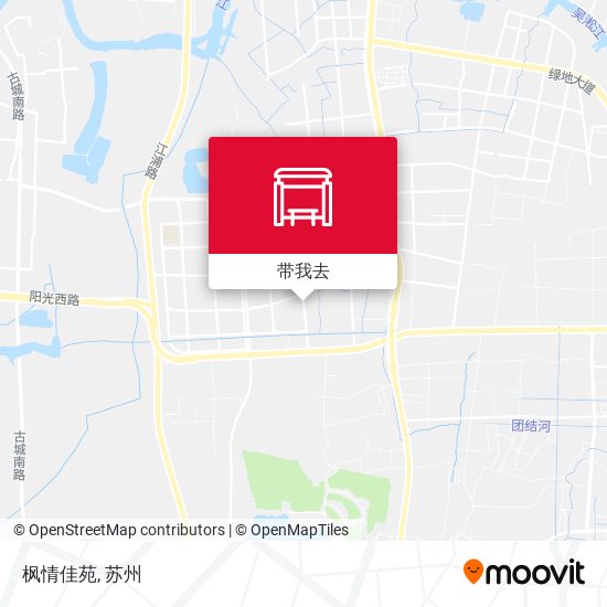枫情佳苑地图