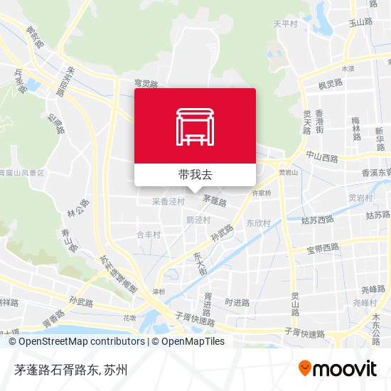 茅蓬路石胥路东地图