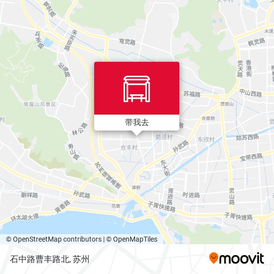 石中路曹丰路北地图