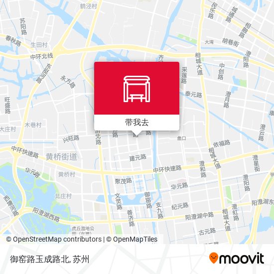 御窑路玉成路北地图