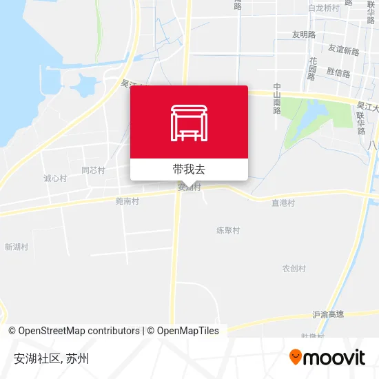 安湖社区地图