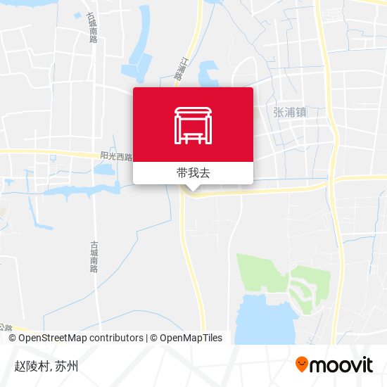 赵陵村地图