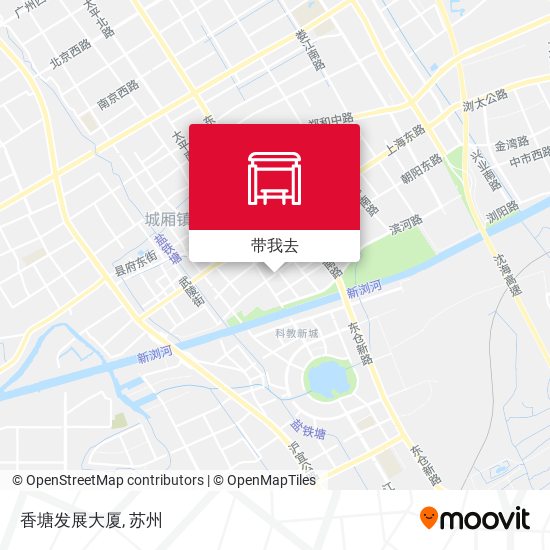 香塘发展大厦地图