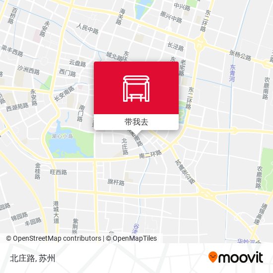 北庄路地图