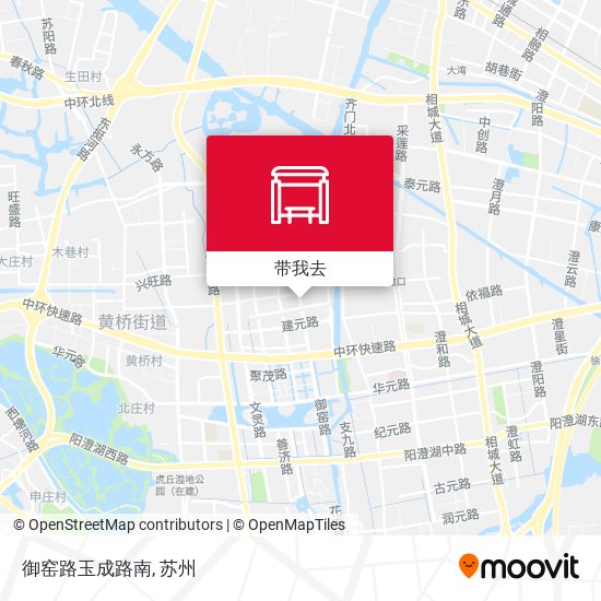 御窑路玉成路南地图