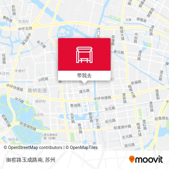 御窑路玉成路南地图