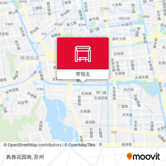 典雅花园南地图