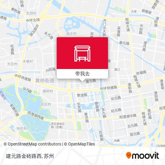 建元路金砖路西地图