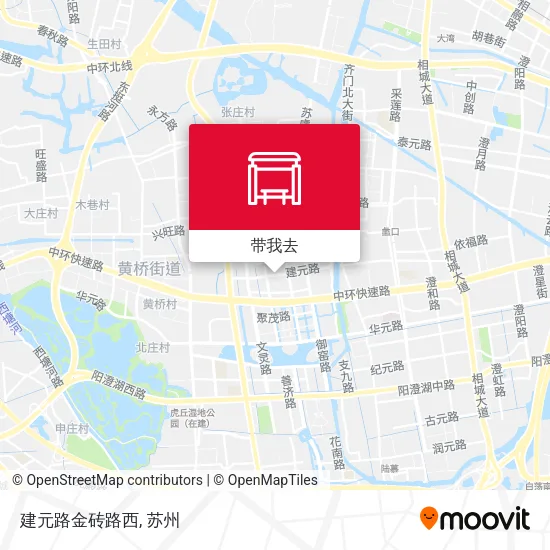 建元路金砖路西地图