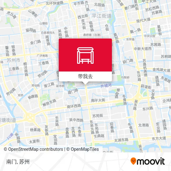 南门地图