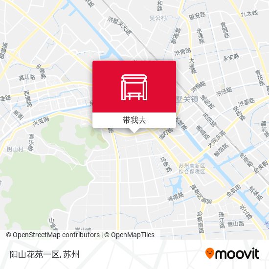 阳山花苑一区地图