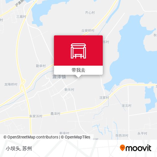 小坝头地图