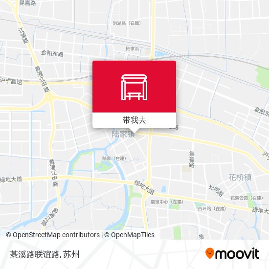菉溪路联谊路地图