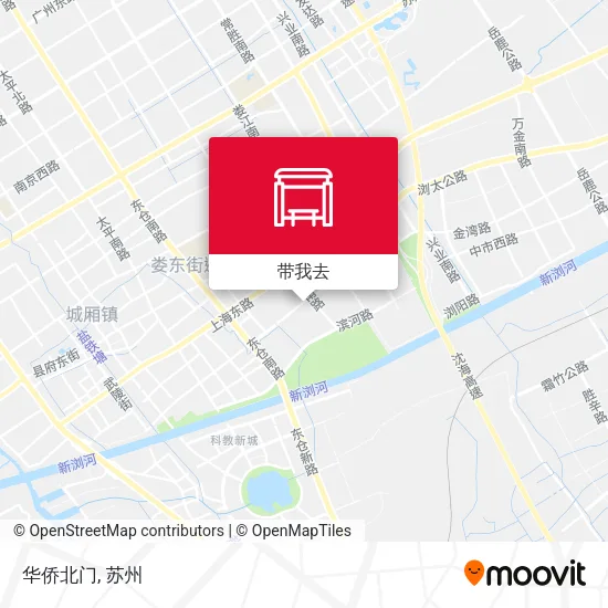 华侨北门地图