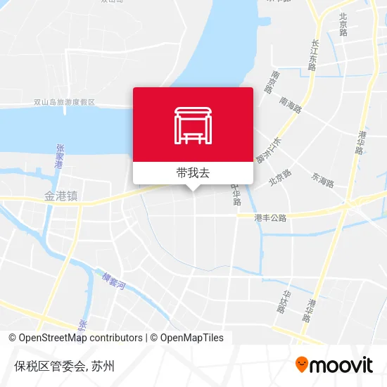 保税区管委会地图