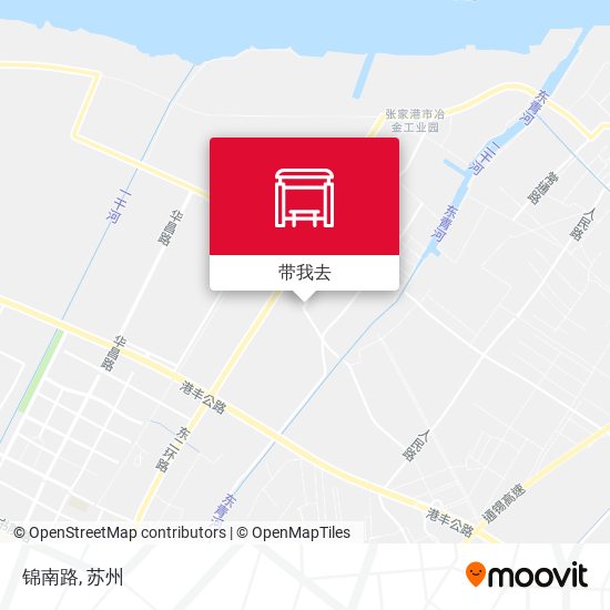锦南路地图