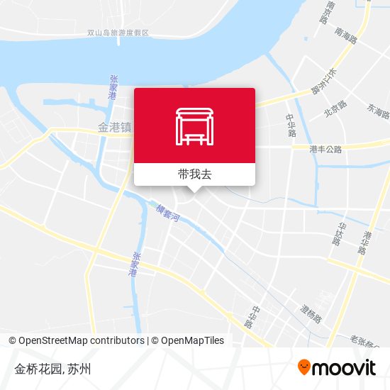 金桥花园地图