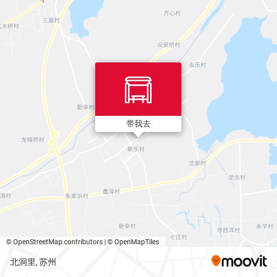 北洞里地图
