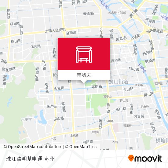 珠江路明基电通地图