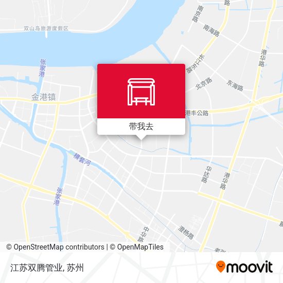 江苏双腾管业地图