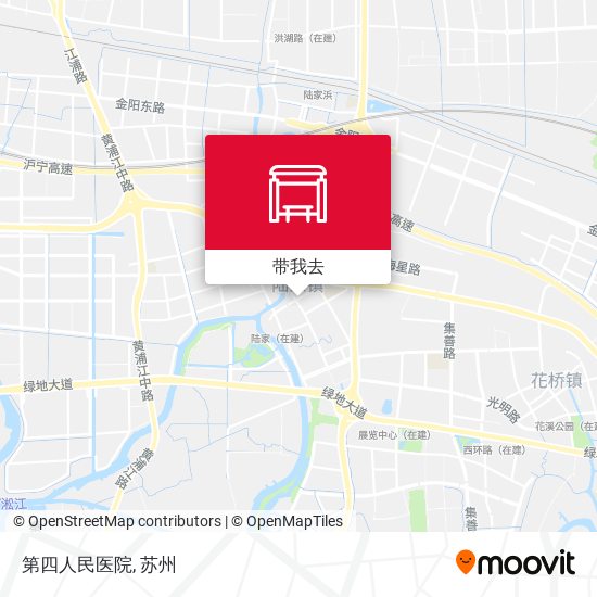 第四人民医院地图