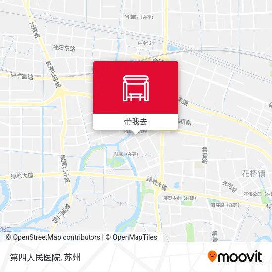 第四人民医院地图