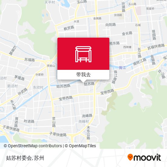 姑苏村委会地图