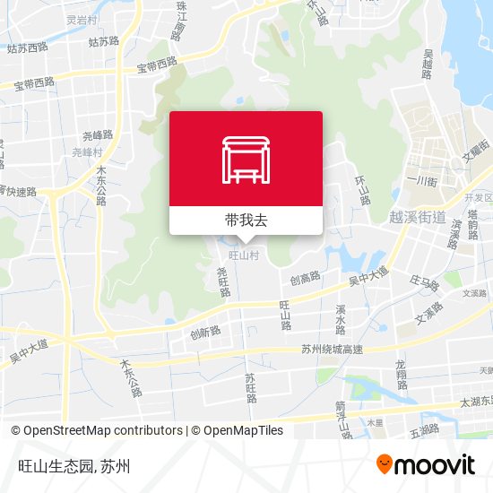 旺山生态园地图