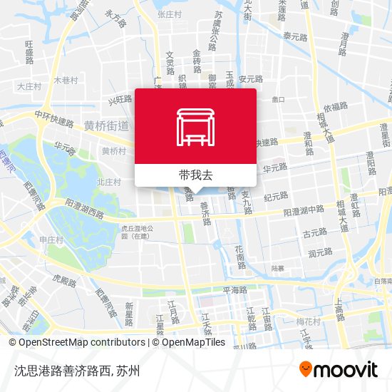 沈思港路善济路西地图