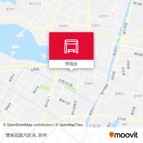 漕湖花园六区东地图