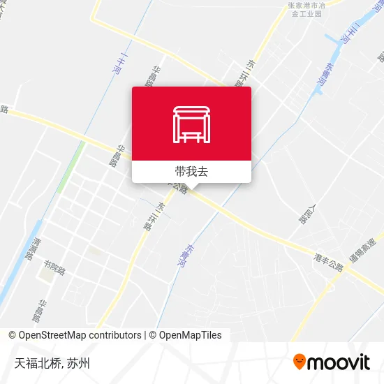 天福北桥地图