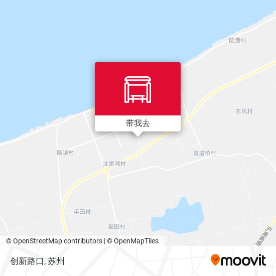 创新路口地图