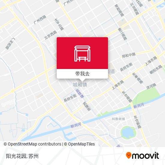 阳光花园地图