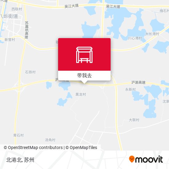 北港北地图