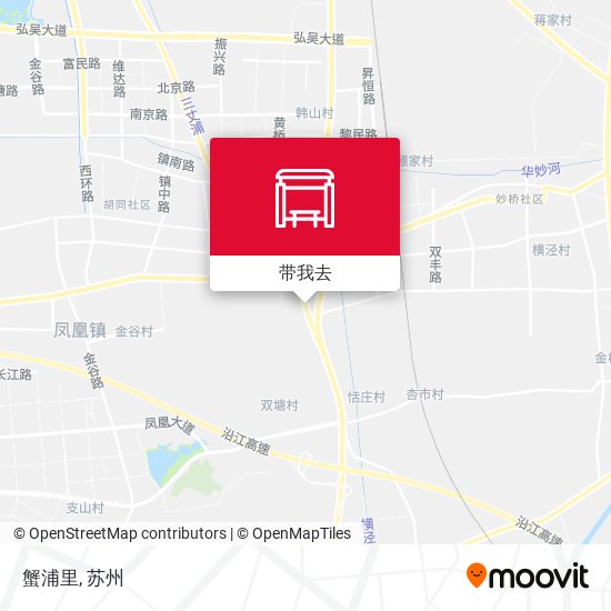 蟹浦里地图