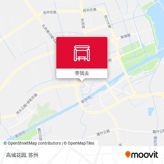 高城花园地图