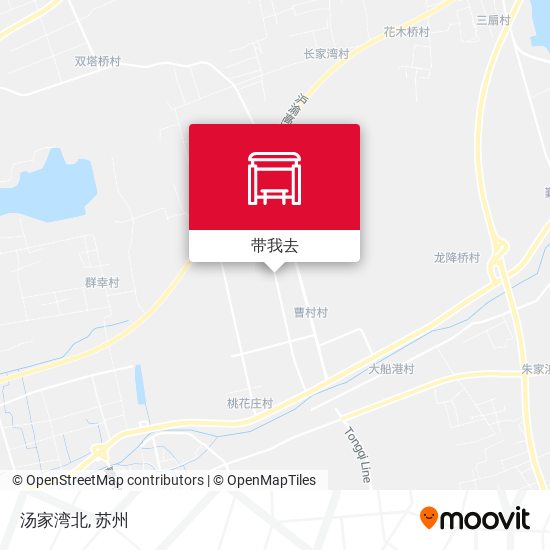 汤家湾北地图