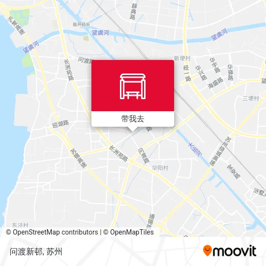 问渡新邨地图
