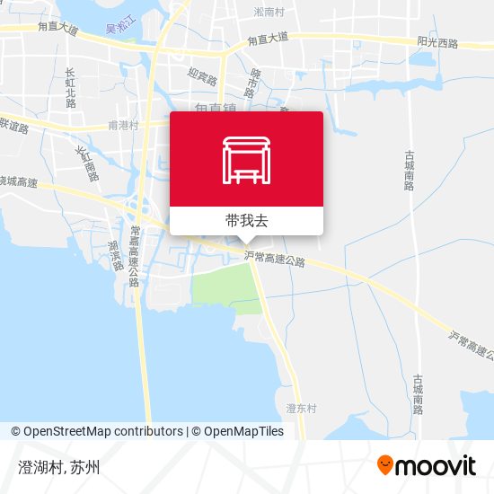 澄湖村地图