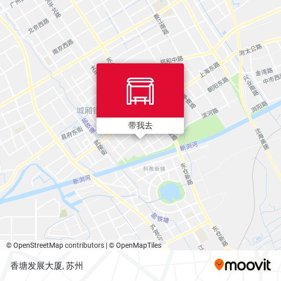香塘发展大厦地图