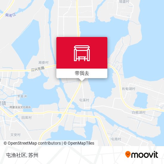 屯渔社区地图
