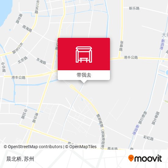 晨北桥地图