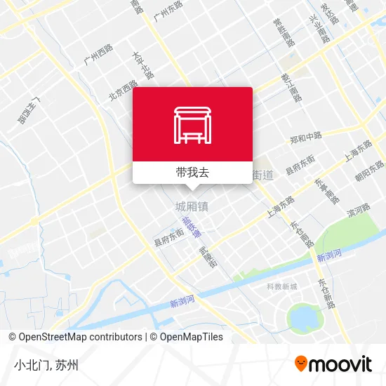 小北门地图
