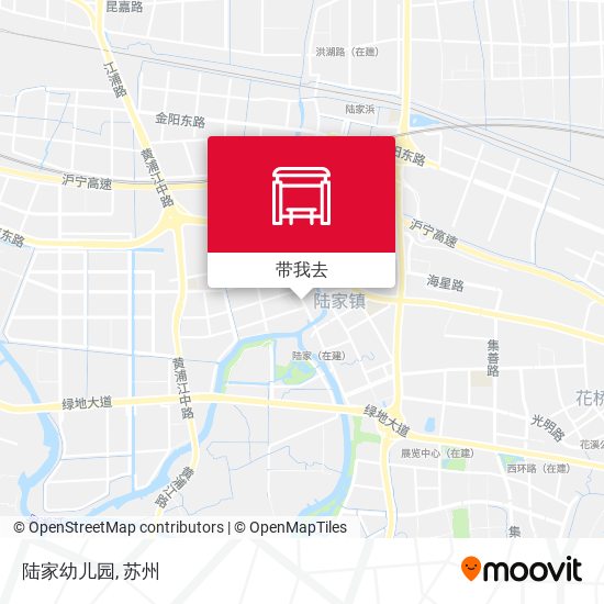 陆家幼儿园地图