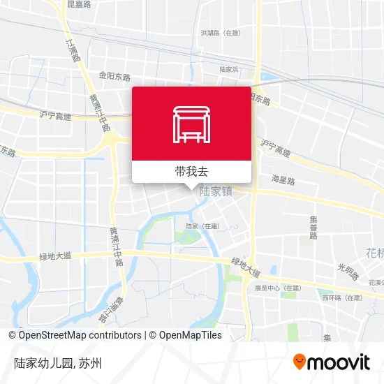 陆家幼儿园地图