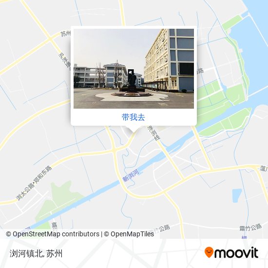 浏河镇北地图